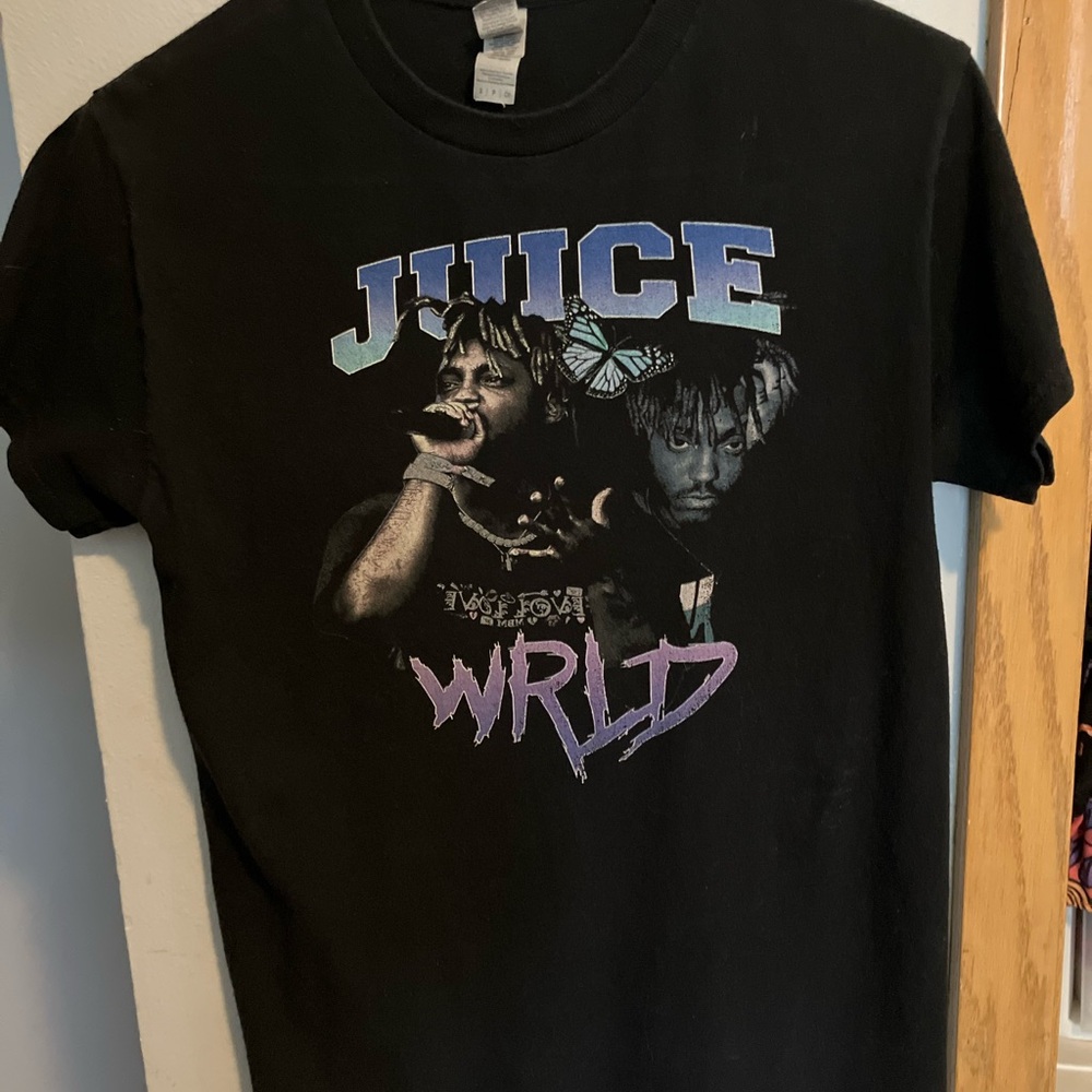 VTG Juice World Gildan Black Heavy Cotton T-Shirt